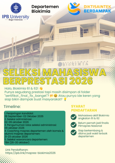Mapres Biokimia 2026